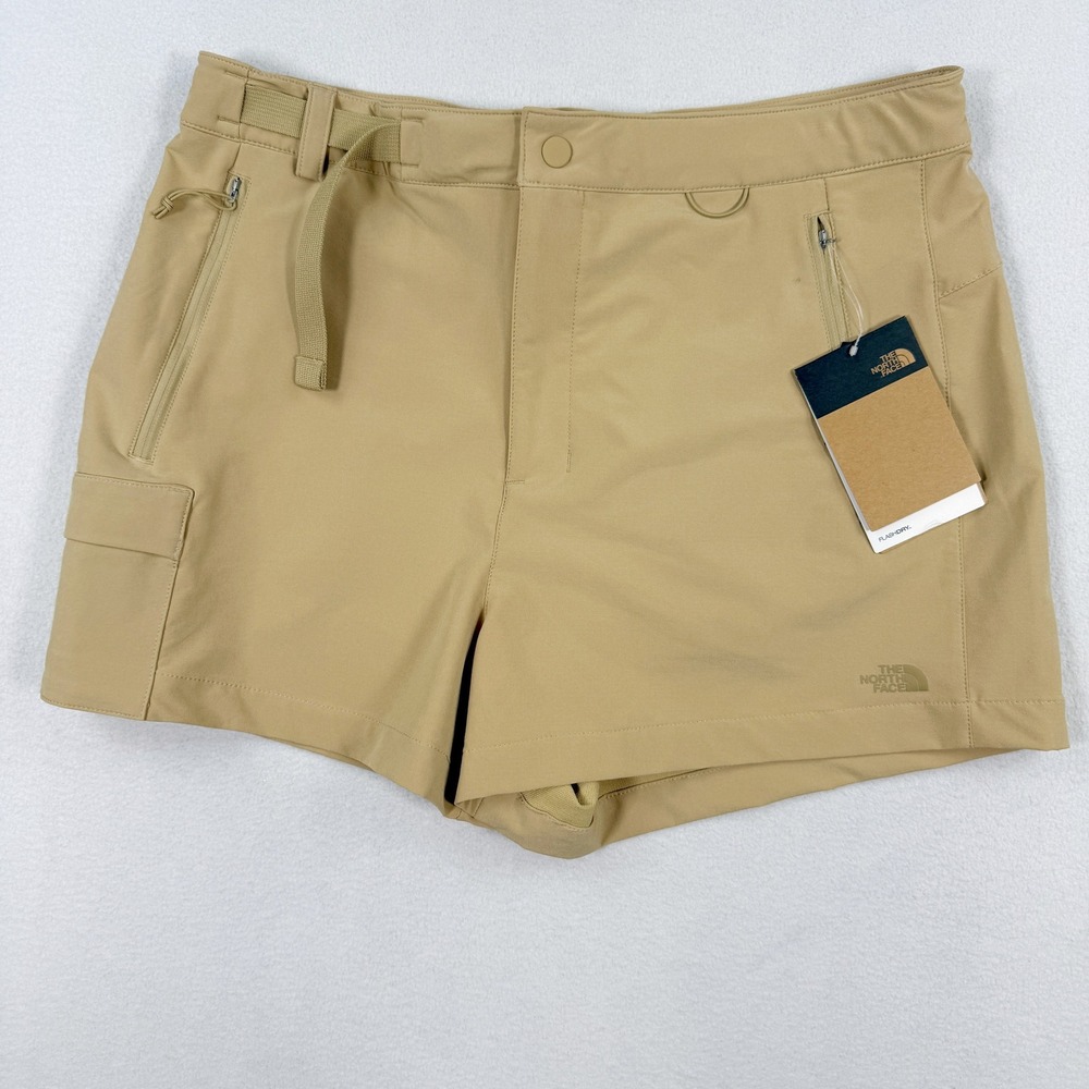 The North Face Bridgeway Short Size 12-SHORT Womens Khaki Stone NEW